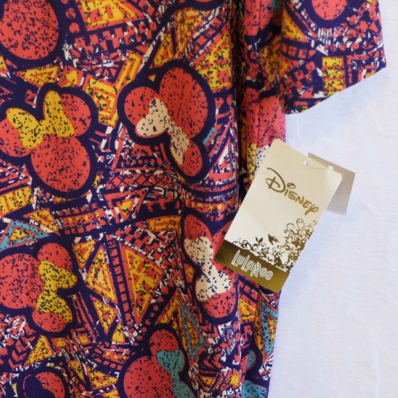 LuLaRoe NEW Irma Disney Minnie Top - Size XXS - Picture 3 of 5